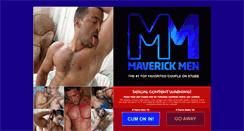 Desktop Screenshot of maverickmen.com